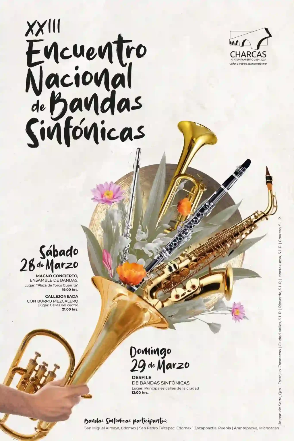 Encuentro de Bandas Charcas 2026